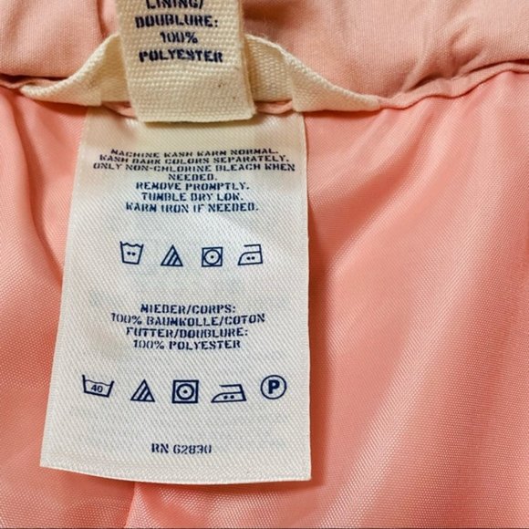 Lands End Pleated Canvas Skirt with POCKETS (size 10) - Picture 7 of 9